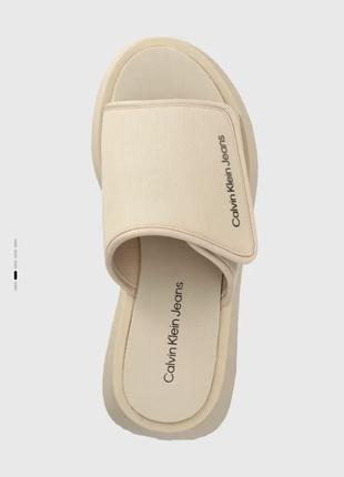 Шлепки шлепанцы calvin klein