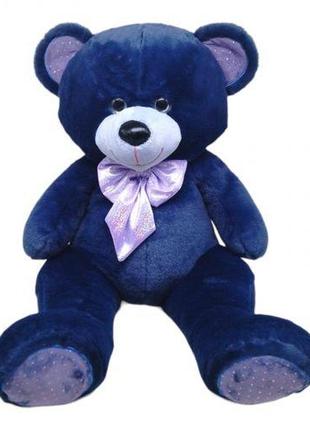 Мягкая игрушка "мишка teddy gold blue", 60 см (по стандарту - 85 см)