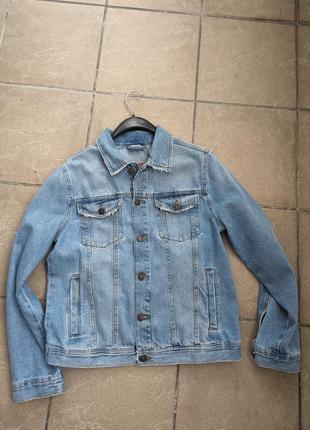 Нова джинсова куртка zara xs s