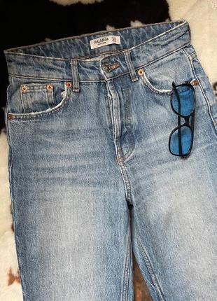 Шикарные 100% коттон джинсы от pull&bear прямые