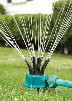 Спринклерний зрошувач 360 multifunctional water sprinklers розпилювач для газону tktk