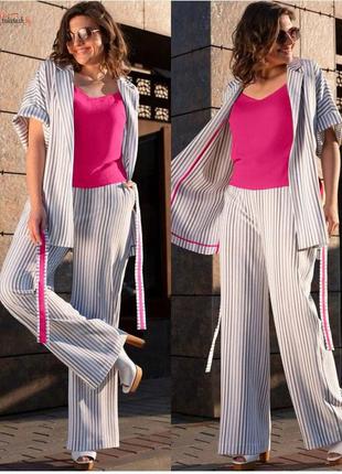 Стильный костюм трійка💋💋💋