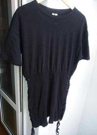 Шикарные спортивное платье футболка l xl xxl