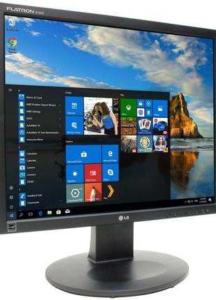 Монітор 19" 1280*1024 lg e1910s led vga чорний бв a- гар.12міс! #