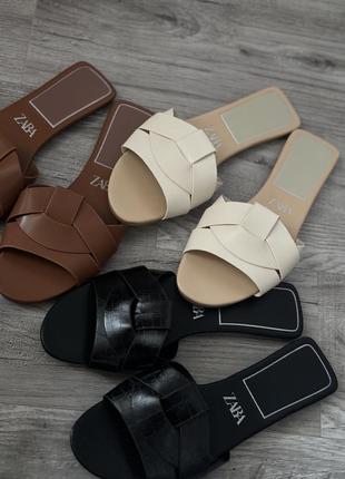Тапки на літо zara