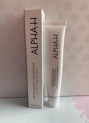 Очисний бальзам для обличчя alpha-h melting moment cleansing balm, 18g