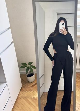 Кроп топ гольф shein