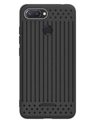 Чохол накладка primo shell tpu для xiaomi redmi 6 - black