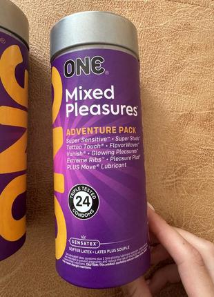 Презервативи one mixed pleasures 20 шт 4