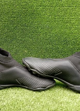 Детские сороконожки adidas predator 20.3 laceless tf7 фото