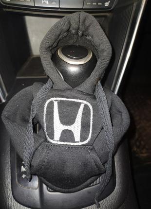 Чохол кофта худі аксесуар на кпп  car hoodie хонда honda чорний подарунок автомобілісту 10070