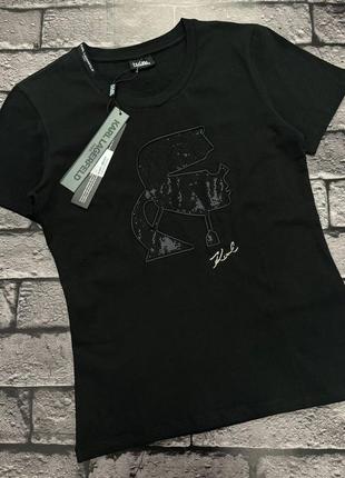 Женская футболка karl lagerfeld