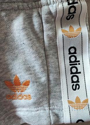 Adidas оригинал костюм шорты футболка от 0-3мес детский состояние нового2 фото