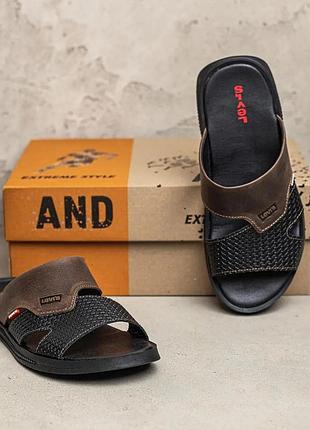 Чоловічі літні шльопанці сланці високої якості весна літо босоніжки сандалії5 фото