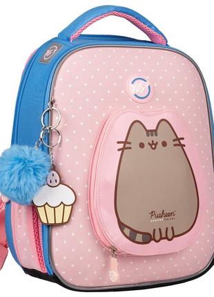 Рюкзак шкільний каркасний yes pusheen h-100