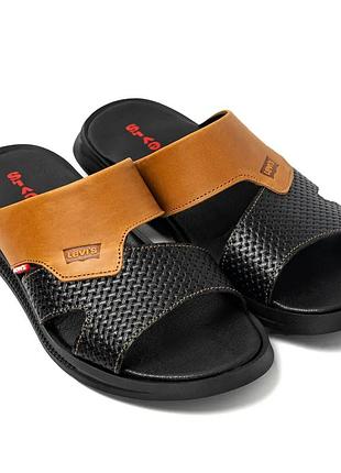 Чоловічі літні шльопанці сланці високої якості весна літо босоніжки сандалії7 фото