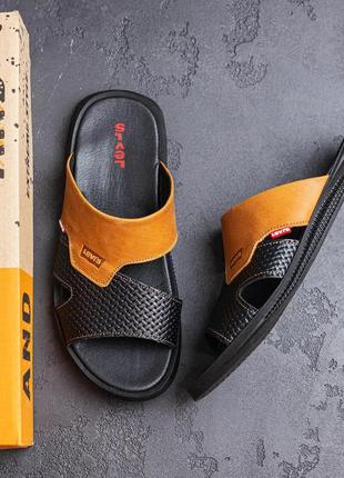 Мужские летние шлепанцы сланцы высокого качества весна лето босоножки сандалии