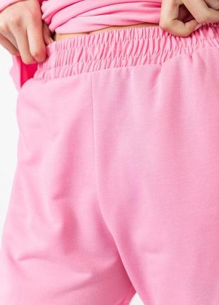 Спорт костюм женский двухнитка, цвет розовый, 244r0096 фото