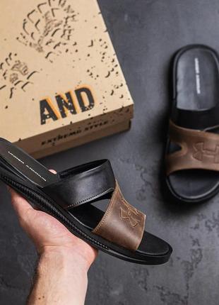 Чоловічі літні шльопанці сланці високої якості весна літо босоніжки сандалії2 фото