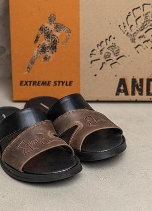 Чоловічі літні шльопанці сланці високої якості весна літо босоніжки сандалії5 фото