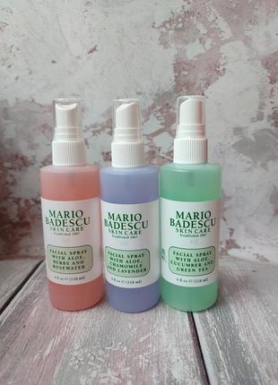 Спрей для обличчя mario badescu