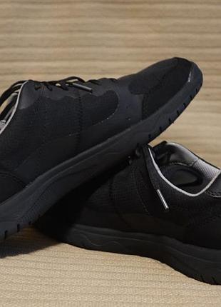 Найлегші чорні комбіновані спортивні туфлі clarks cloudsteppers англія 43 р.