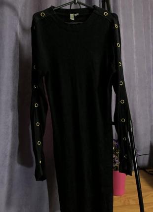 Сукня в рубчик