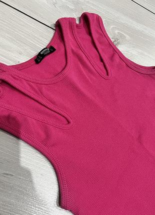 Рожевий топ майка