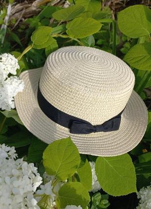 Капелюх канотьє від сонця панама хіт 2024