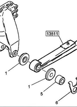 Гайка m24x2.0 volvo/ renault 5010571079; 984405; 910113024000
