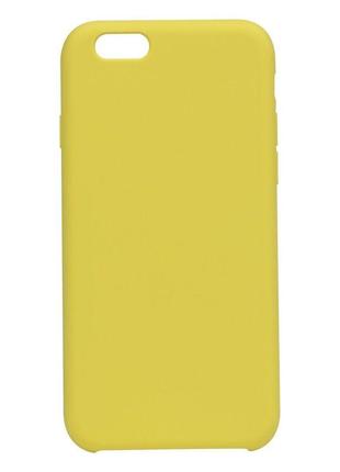 Чехол soft case no logo для apple iphone 6s yellow