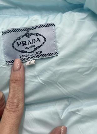 Пуфер куртка в стиле prada7 фото