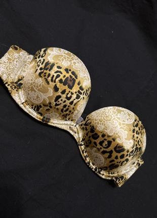Бюстгальтер  victoria’s secret 34в  оригинал животный принт
