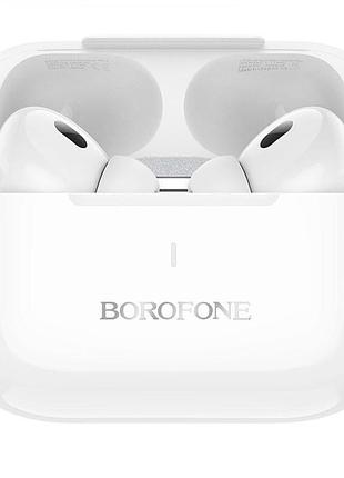 Беспроводные bluetooth наушники borofone bw59 tws bluetooth 5.3 hi-fi 300mah white