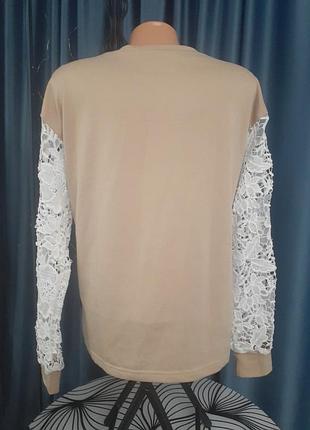 Кофта с кружевом 5