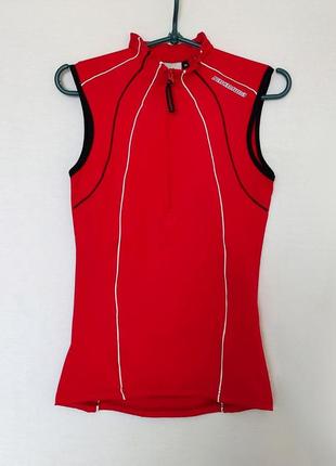 Вело джерси nakamura без рукавов велофутболка женская