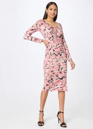 .новое платье-миди "dorothy perkins" с принтом. размер uk16/eur44.2 фото
