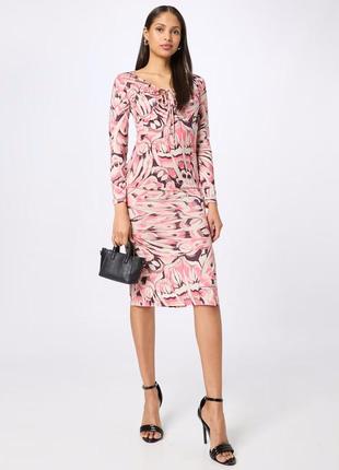.новое платье-миди "dorothy perkins" с принтом. размер uk16/eur44.5 фото