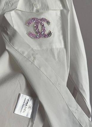 Рубашка в стиле chanel 5