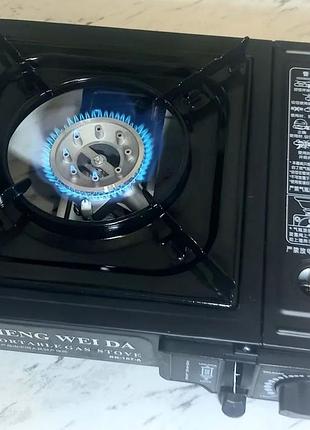 Портативная газовая плита с кейсом