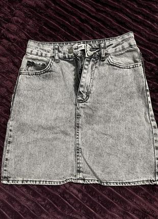 Джинсовая юбка