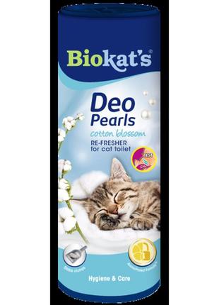 Дезодорант для котячого туалету biokat's deo cotton blossom 700 г