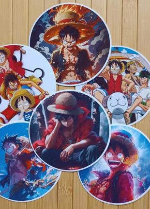 Набір стікерів ода ейтіро one piece ван піс ван пис 6 шт 14904