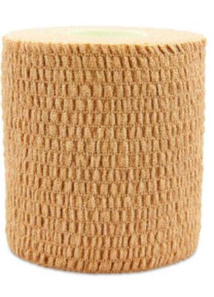 Бинт эластичный самофиксирующийся в рулоне 7,5см х 6,9м sp-sport 7,5 см бежевый