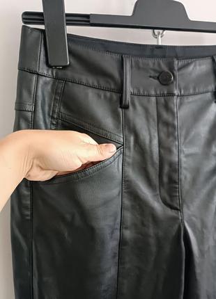Брюки из эко кожи зауженные luisa cerano, 36