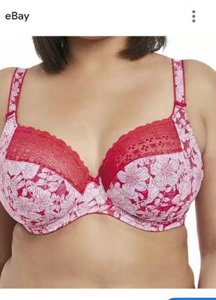 80 h бюстгальтер elomi kim collection plunge bra