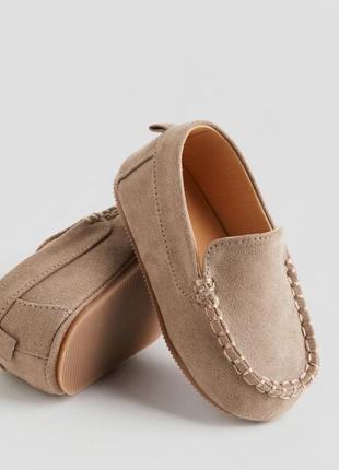 Детские мокасины для мальчика h&m