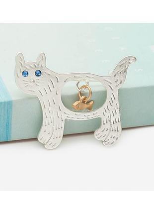 Брошка сита кішка