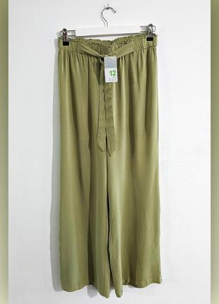 Брюки-палаццо с высокой посадкой primark