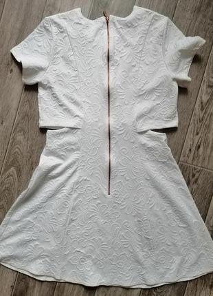 Платье белое topshop2 фото